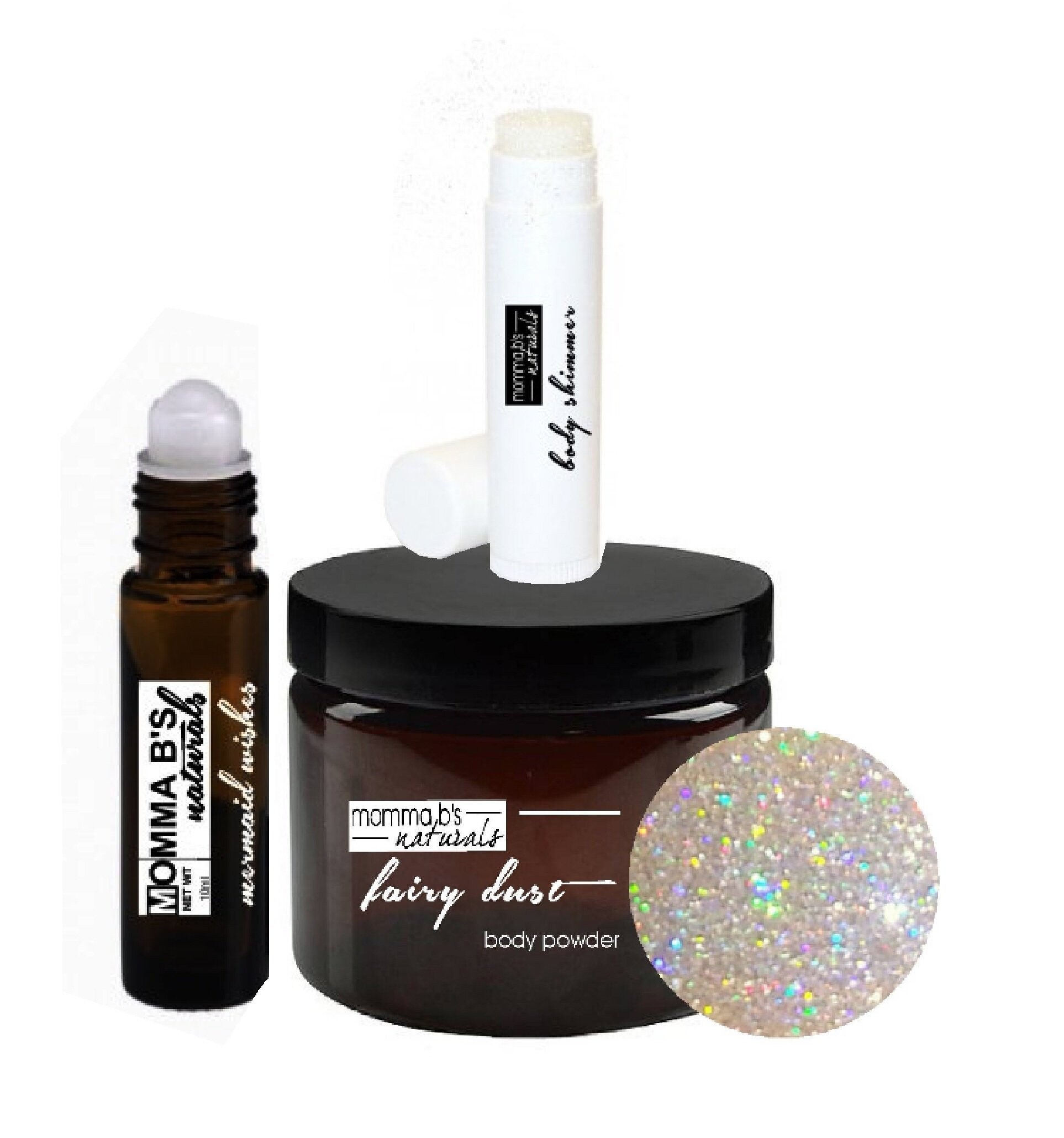 Body Glitter Gift Set / Powder / Perfume / Highlight Etsy