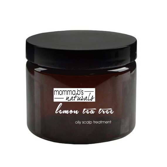 Oily Hair Mask Oily Scalp Treatment Lemon Tea Tree Etsy