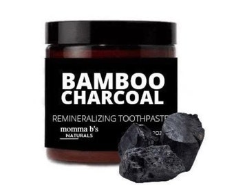 Remineralizing Bamboo Charcoal Toothpaste Powder