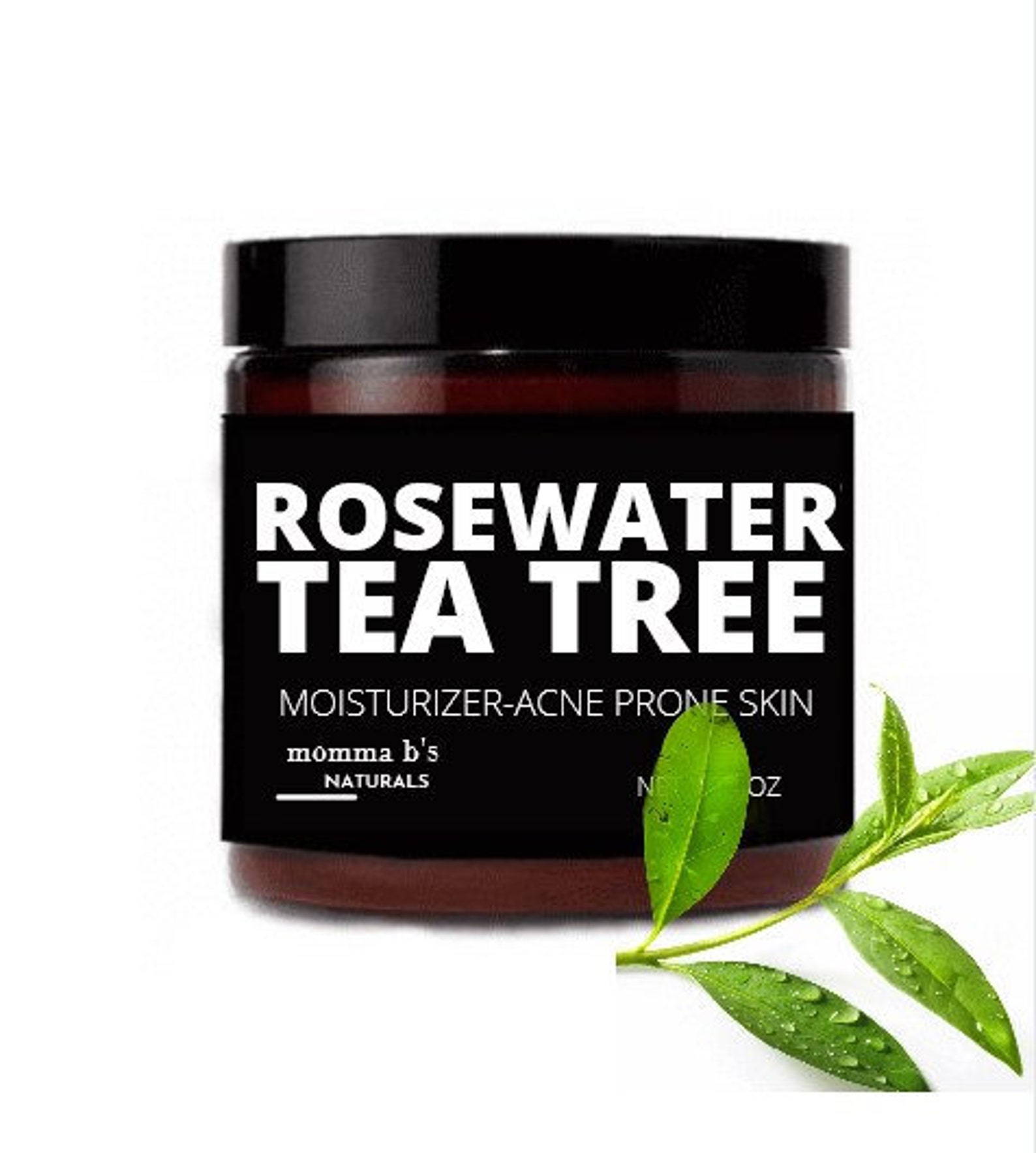 Tea Tree Cream Acne Moisturizer Lotion Etsy