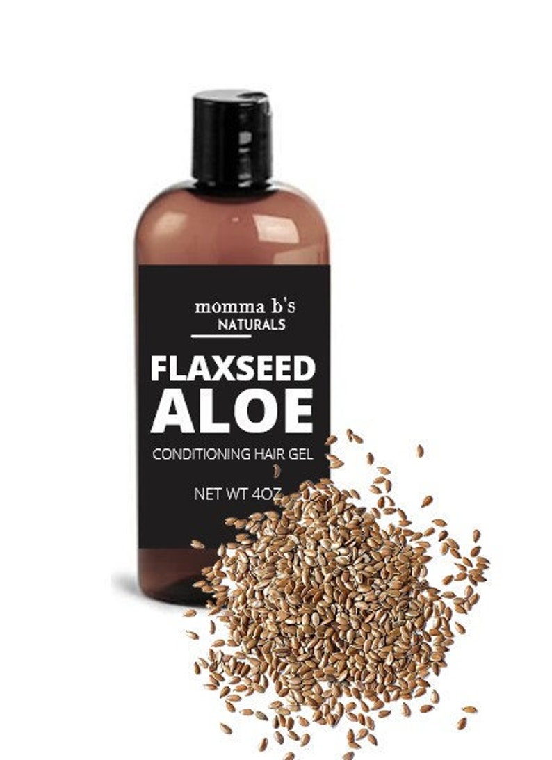 Flax Hair Gel / Flaxseed / Aloe / Essential Oils 