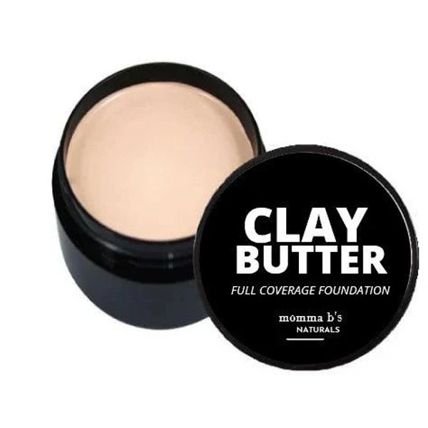 Clay Foundation Make-up met volledige dekking
