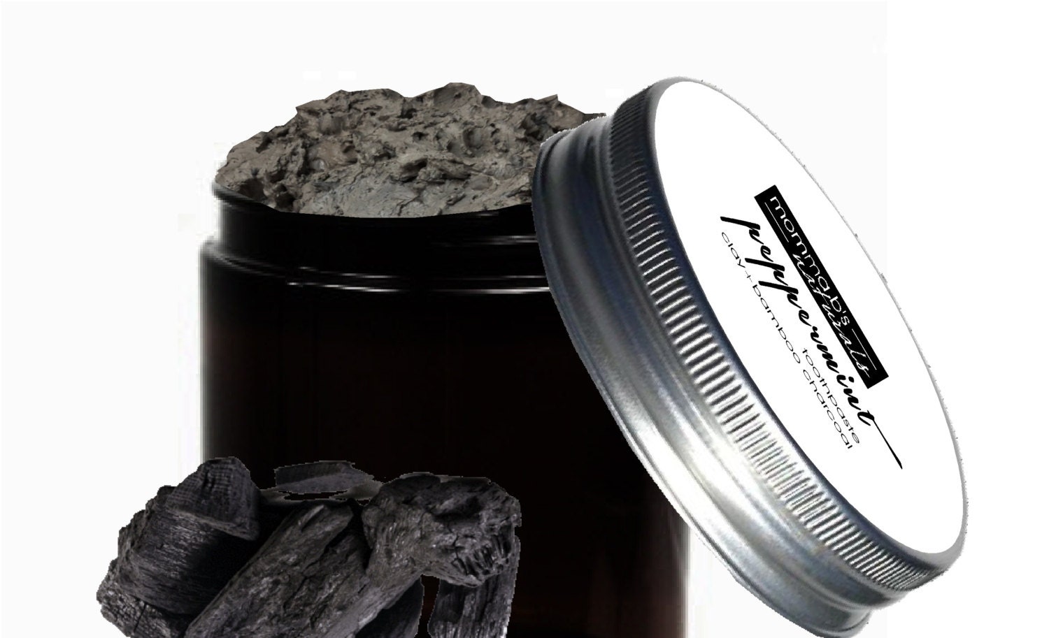 Toothpaste Charcoal Remineralizing Comfrey Calcium Carbonate Etsy