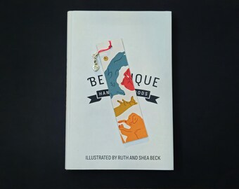 Dog House - Bookmark with Pawprint Charm