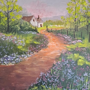 Original Painting, Landscape Art, Home Decor