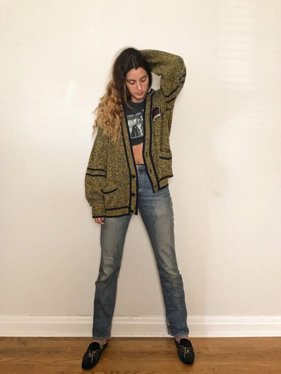 Vintage Chunky Oversized Cardigan