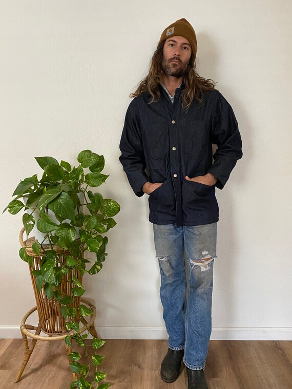 Vintage NOS Denim Prison Chore Coat