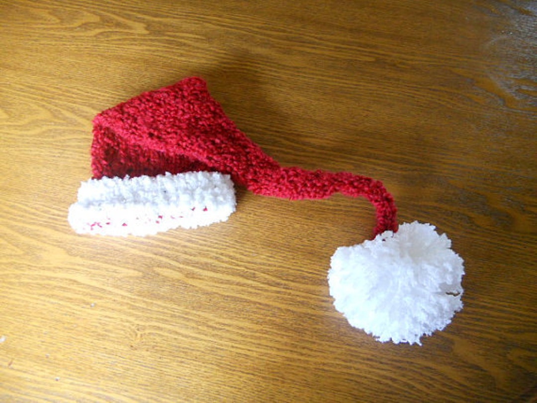 KNIT PATTERN Baby Santa Hat PATTERN Etsy