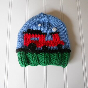 KNIT PATTERN """ Choo Choo Train Hat """ PATTERN