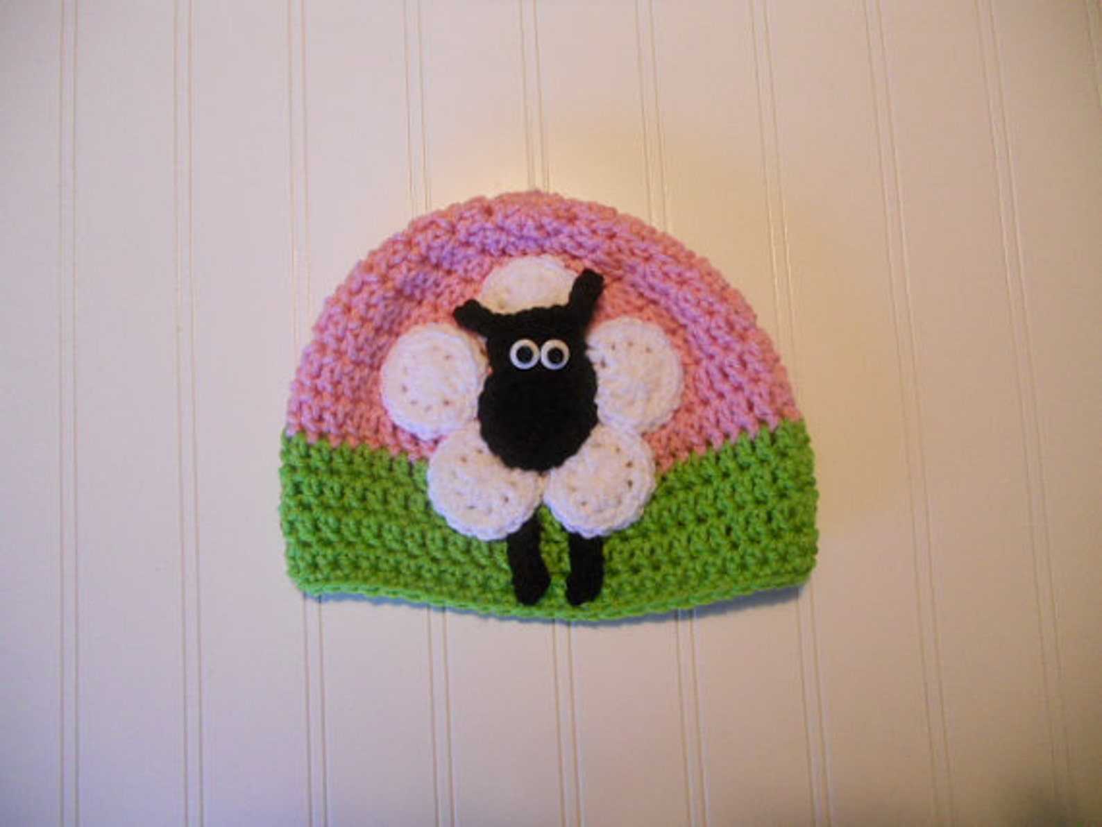 CROCHET PATTERN 6 Circle Sheep Hat PATTERN Etsy