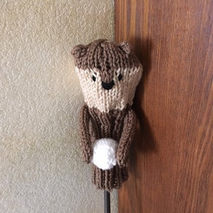 KNIT PATTERN Gopher Golf Club Cover PATTERN image 1