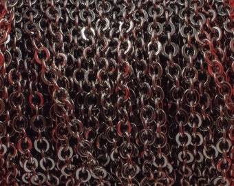 CLOSING SUPPLY SHOP | Gunmetal Cable Chain | Unfinish Cable | Flat Cable Chain | Jewelry Supplies