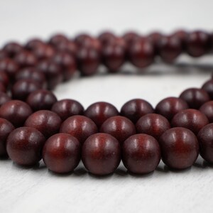 Package of 3 Strands | 12mm Dark Brown Wood Beads | Jewelry Supplies | Chunky Jewelry | Round Wood Beads