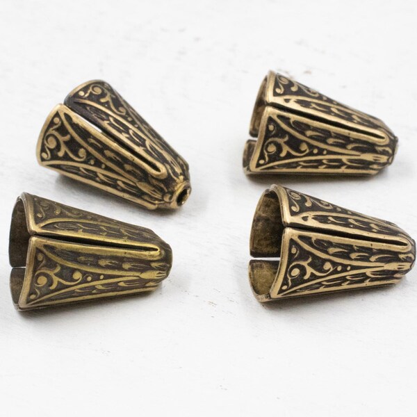 Brass Bead Cone | Bead Cap | Jewelry Findings | Jewelry Making