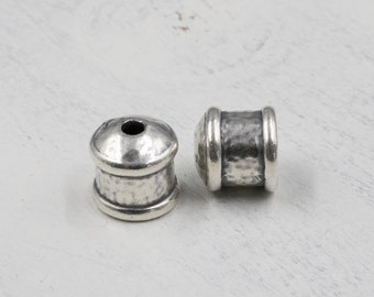 Antiqued Silver Bead Cap | Bead End Cord Cap | Jewelry Findings | Jewelry Making