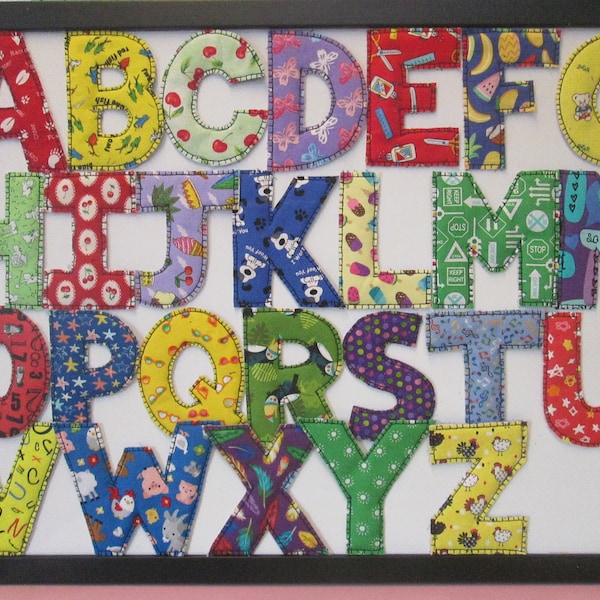 Alphabet Magnets - Etsy