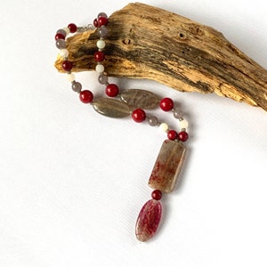 Pink / Wine / Grey Agate