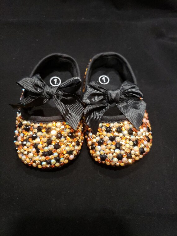 baby girl rhinestone shoes