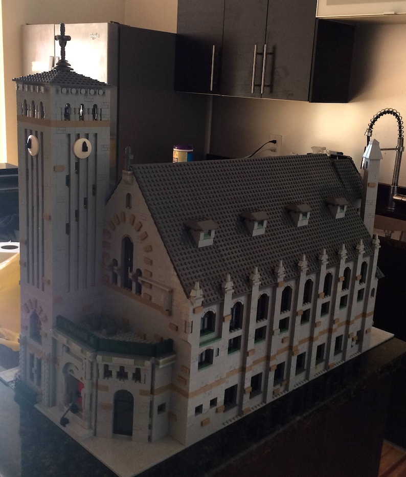 LEGO custom buildings made for you to be a scale replica of any building. image 3
