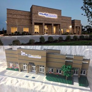 LEGO custom buildings made for you to be a scale replica of any building. image 7