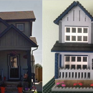 LEGO custom buildings made for you to be a scale replica of any building. image 4