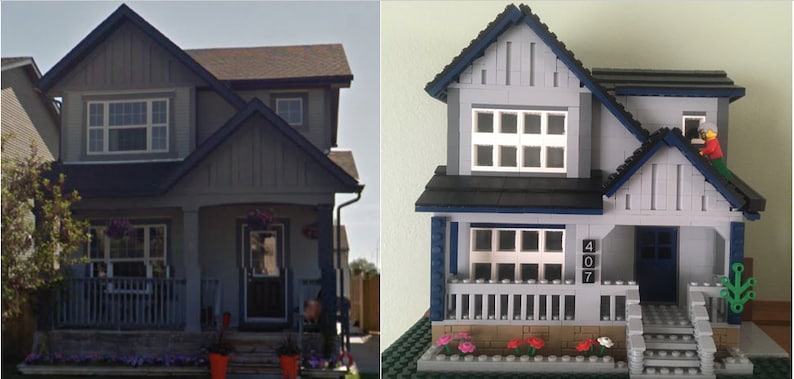 LEGO custom buildings made for you to be a scale replica of any building. image 4
