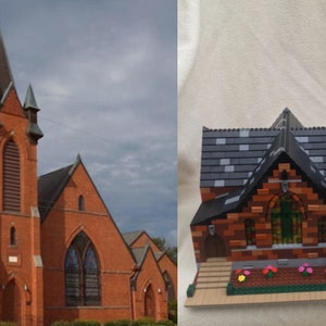 LEGO custom buildings made for you to be a scale replica of any building. image 9