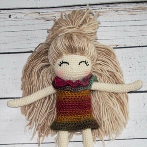 Crochet Doll Pattern| Crochet Doll| Crochet Pattern| Amigurumi Doll Pattern| Girls Gift| The Friendly Sophie