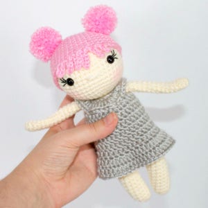 Crochet Doll Pattern Amigurumi Doll Pattern Dolly Crochet Girl Pattern Friendly Zoey Doll Amigurumi Girl
