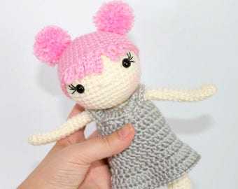 Crochet Doll Pattern Amigurumi Doll Pattern Dolly Crochet Girl Pattern Friendly Zoey Doll Amigurumi Girl