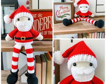 Crochet Santa Claus| Christmas Crochet| Crochet Christmas Amigurumi| Christmas Amigurumi