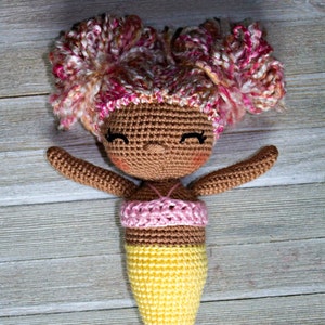 Crochet Mermaid Pattern| Mermaid Doll| Crochet Doll Pattern| Amigurumi Doll Pattern| Mermaid| Girls Gift