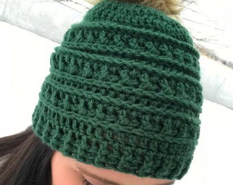 Mountain Ridges Crochet Hat Pattern (PDF Download)