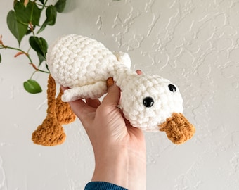 Low Sew Crochet Goose, Duck, Flamingo Amigurumi Pattern