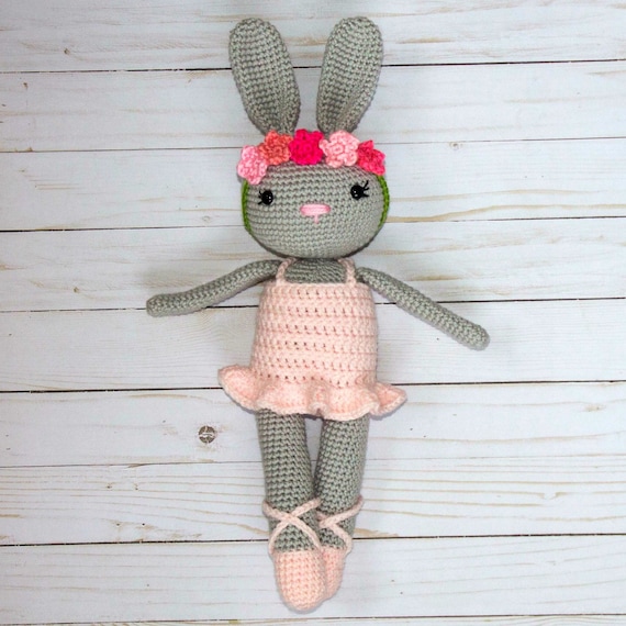 crochet ballerina bunny