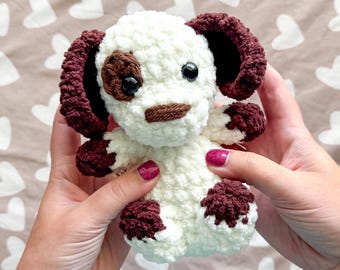Squishy Plush Puppy Crochet Amigurumi Pattern