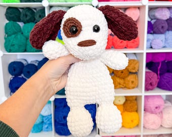 Plush Amigurumi Mini Puppy Snuggler Crochet Pattern