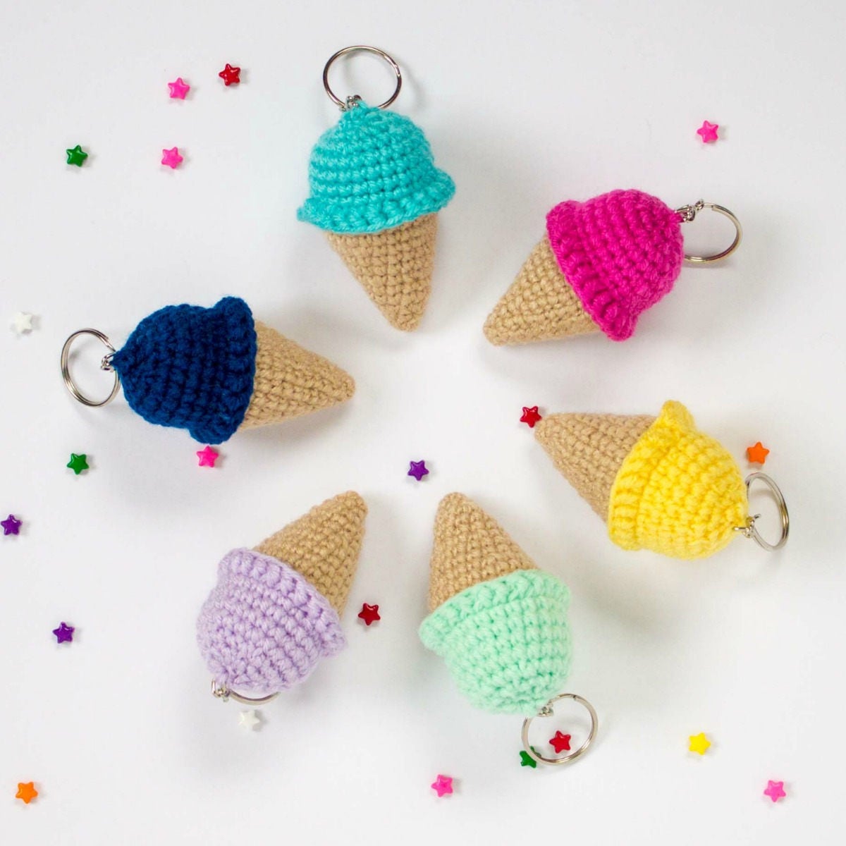 Kawaii Panda Keychains Lovely Ice Cream Cone Animal Keyrings For Men Women Souvenir Party Friend Gifts Pendant Ornaments I.616017587