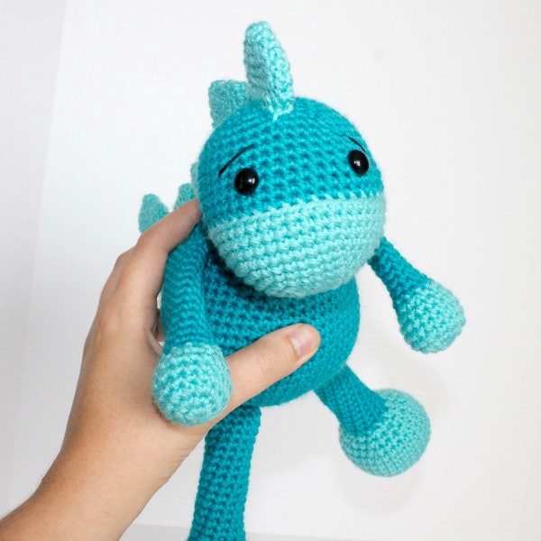 Dinosaur Crochet Pattern| Amigurumi Dinosaur| Crochet Mini Dinosaur Toy Dinosaur Pattern| Crochet Pattern| Fiber Arts