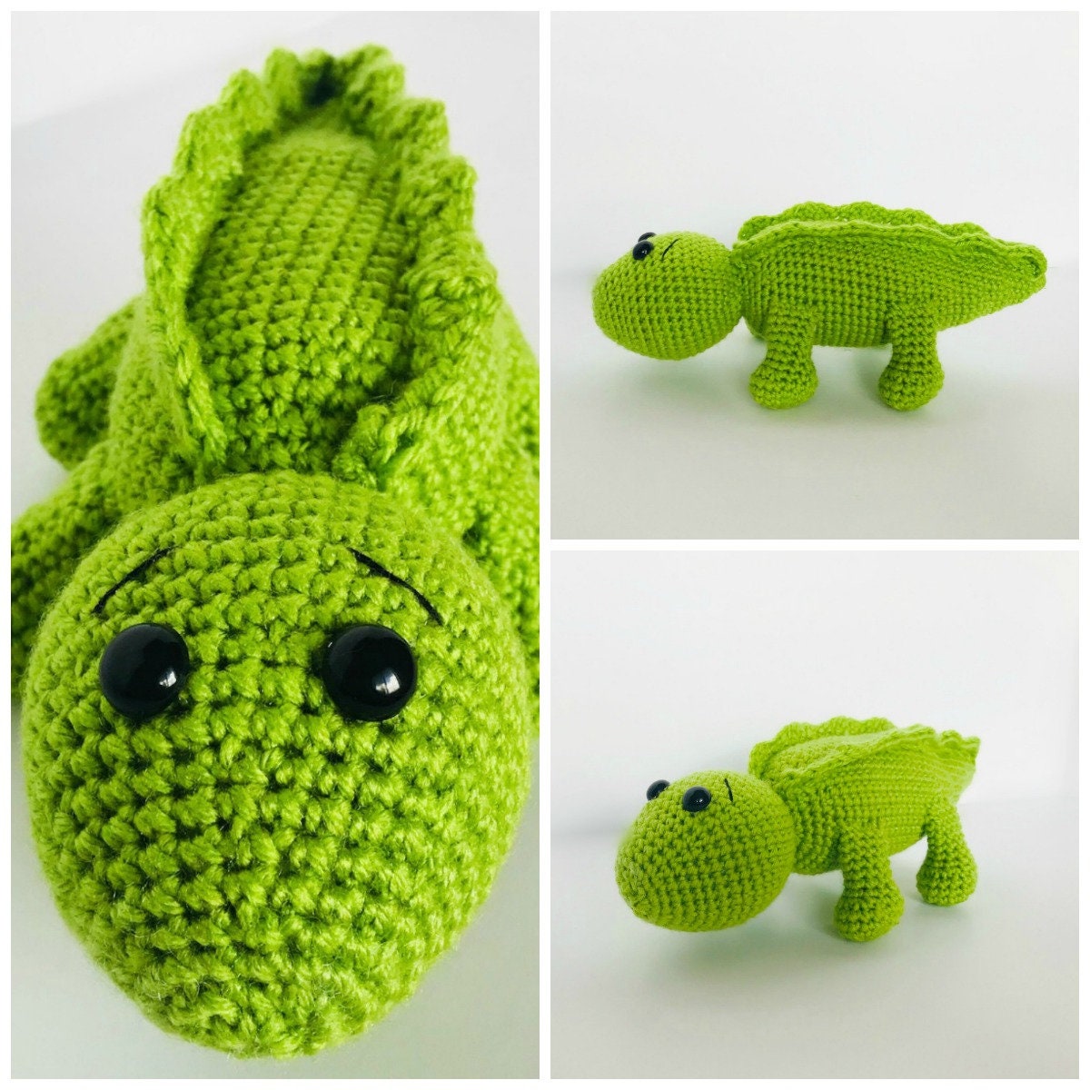Alligator Crochet Pattern| Amigurumi Alligator| Crochet Alligator Toy ...