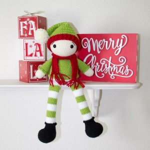 Crochet Elf| Christmas Crochet| Crochet Christmas Amigurumi| Christmas Amigurumi Pattern