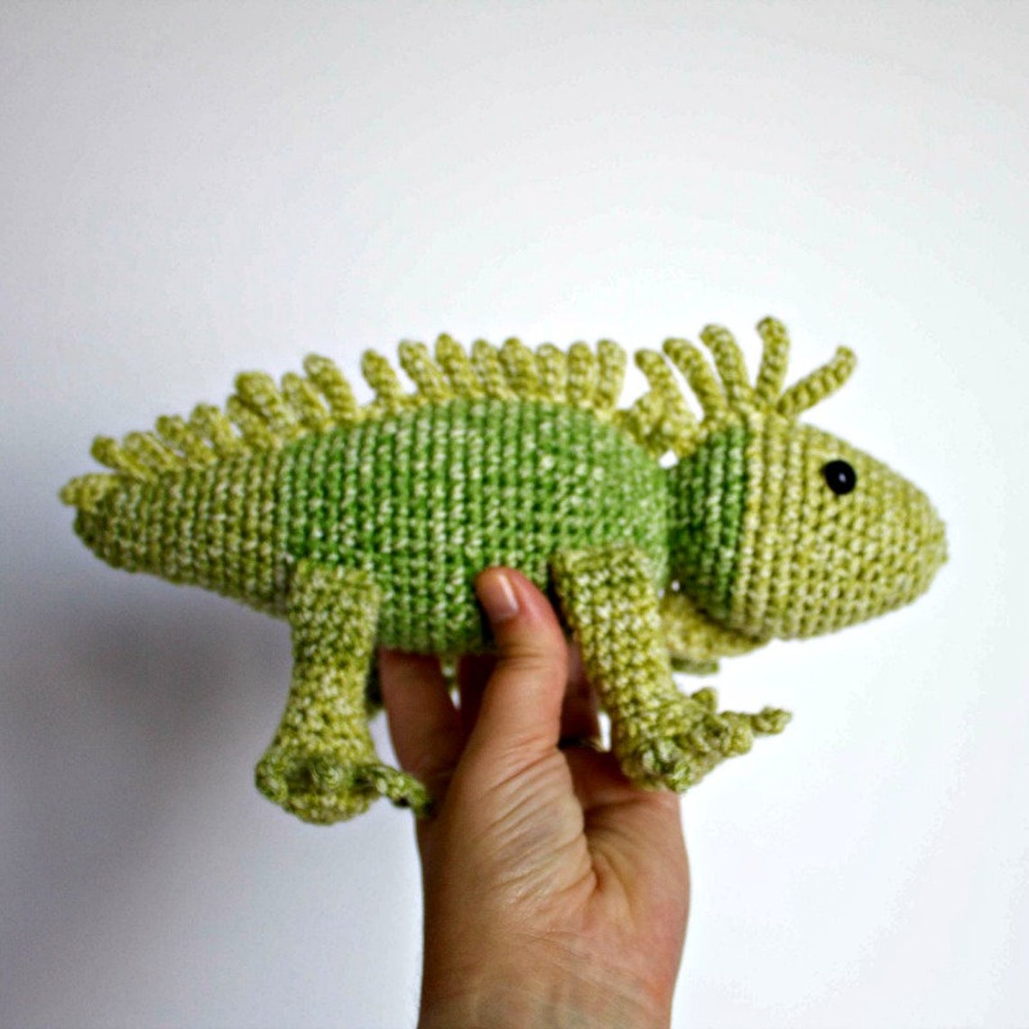 Crochet Iguana Pattern Crochet Lizard PATTERN ONLY Etsy