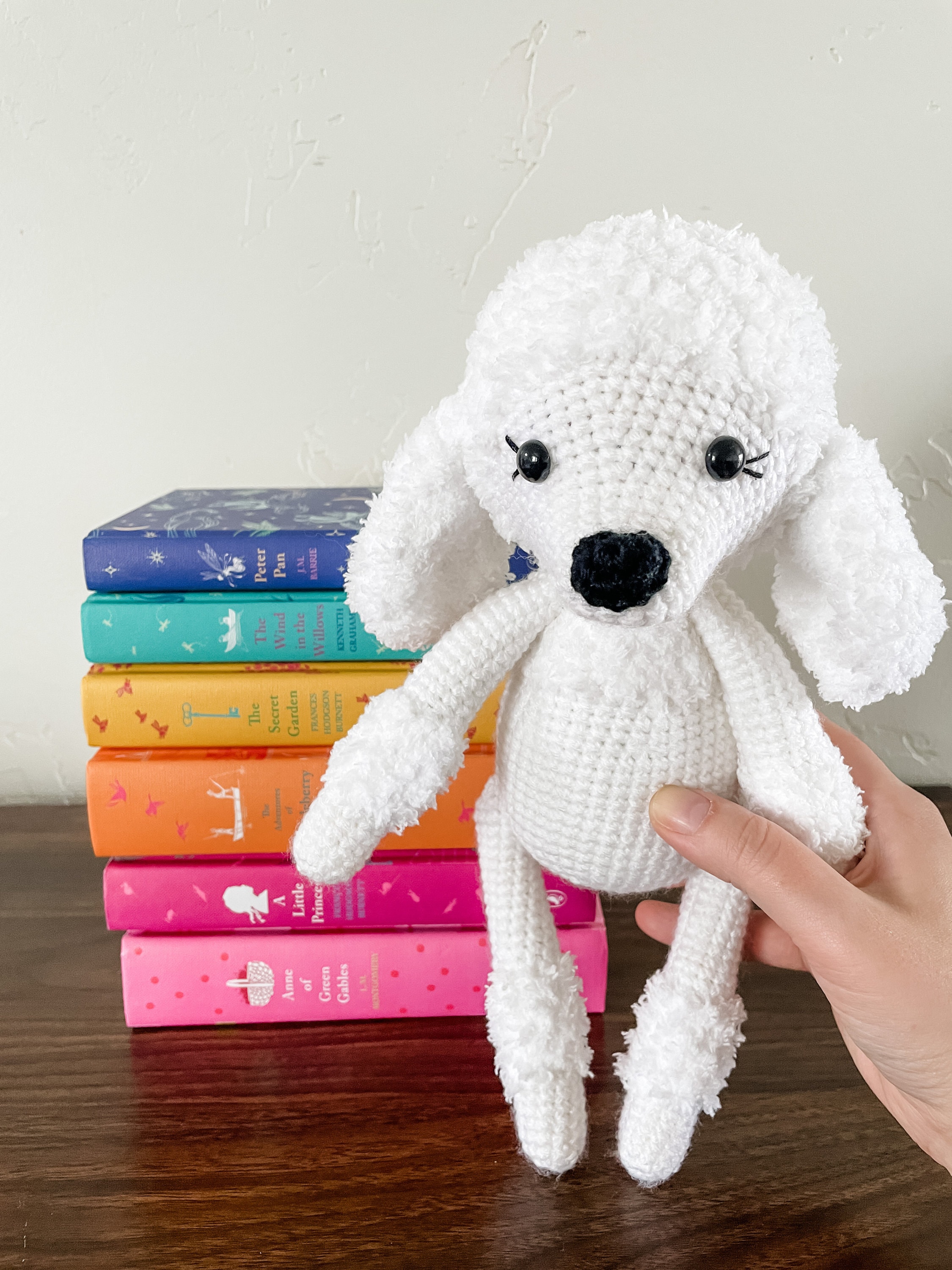 36 Poodle Crochet Patterns to Stitch Adorable Dogs, Toys, and Textured Amigurumi 21 Crochet Poodle Puppy Dog Amigurumi