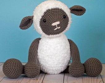 Crochet Sheep Pattern| Amigurumi sheep| Crochet lamb Toy| Crochet Lamb Pattern| Crochet Pattern| Fiber Arts