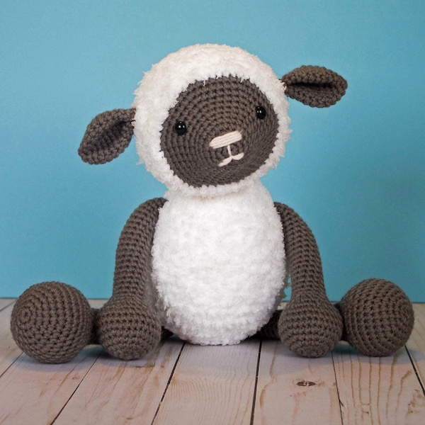 Crochet Lamb Baby Toy Pattern Etsy