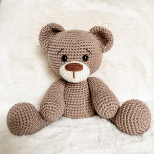 Crochet Teddy Bear Pattern, Amigurumi Teddy Bear image 2