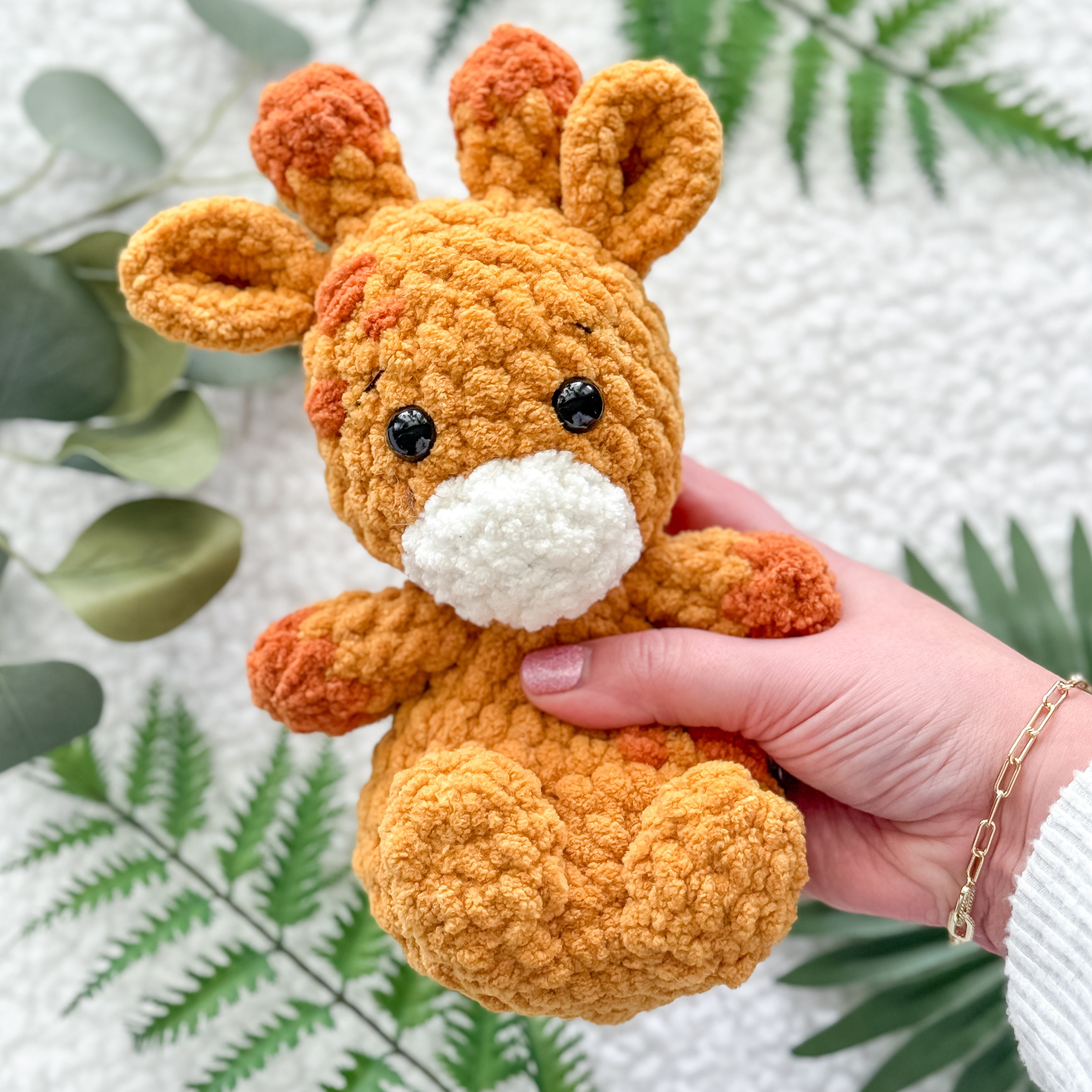 38 Giraffe Crochet Patterns for Amigurumi, Hats, Appliques, and Plush Designs 36 Squishy Crochet Giraffe Amigurumi Plushie