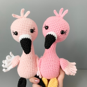 Crochet Amigurumi Flamingo Pattern