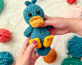 Crochet Squishy Platypus Plush Amigurumi Pattern