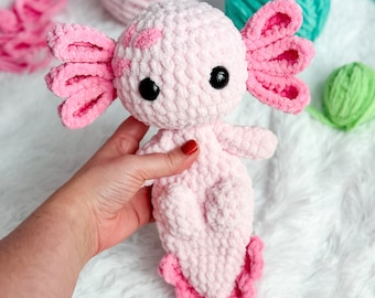 Plushie Crochet Axolotl Amigurumi Pattern - PATTERN ONLY